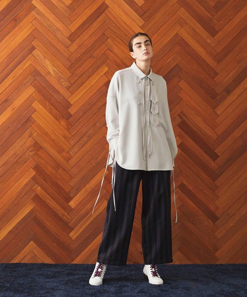 SHAREEF シャリーフ 長袖シャツ size 2 SHAREEF（シャリーフ） 長袖シャツ 2 ホワイト系その他 メンズ
