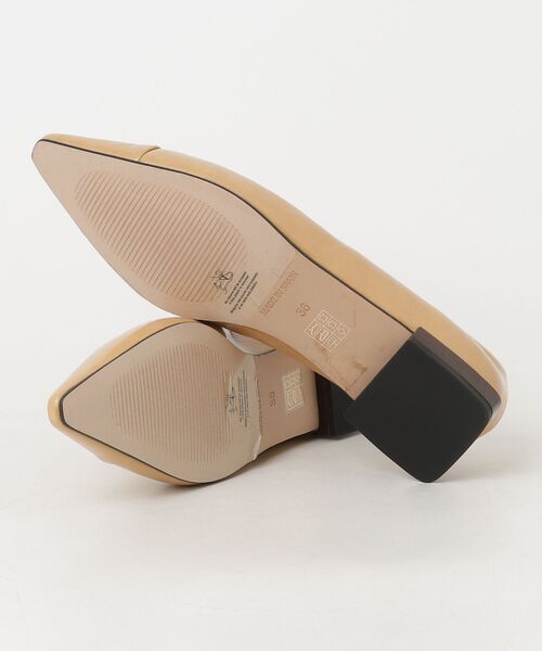 「INTER-CHAUSSURES」 「ANGEL ALARCON」パンプス 36 ベージュ レディース_画像3