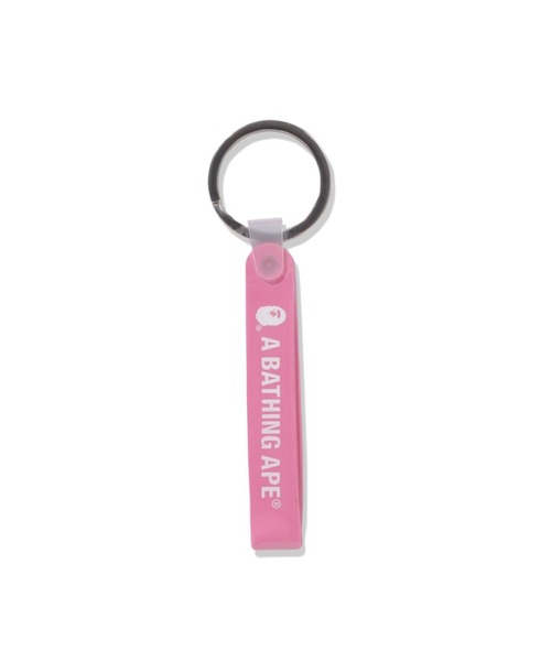 A BATHING APE（アベイシングエイプ） キーホルダー BAPE RUBBER LOOP