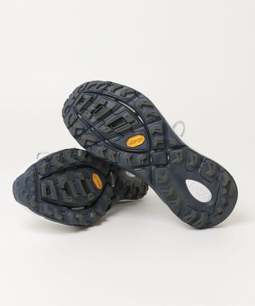 「HOKA」 ローカットスニーカー 25.0cm シルバー メンズ_画像3
