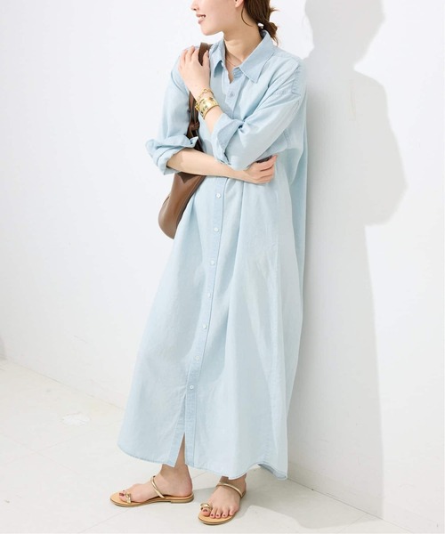 3日間限定価格　シャツワンピース　SLOBE IENA 新品　未開封 SLOBE IENA（スローブイエナ） ワンピース 「WEB限定/追加」デニム
