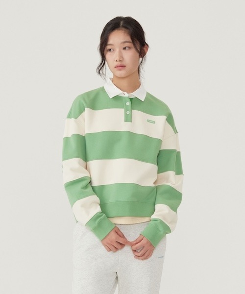 トレーナー スウェット WOMEN RUGBY SWEATSHIRT レディース_7