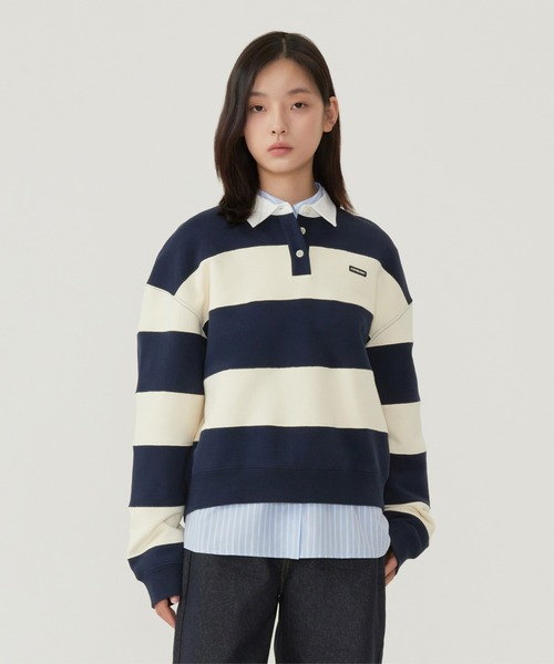 トレーナー スウェット WOMEN RUGBY SWEATSHIRT レディース_12