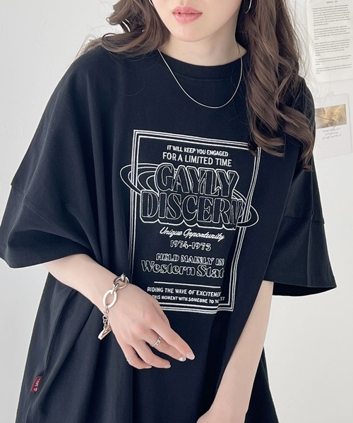 「Java」 半袖Tシャツ MEDIUM ベージュ レディース_画像6