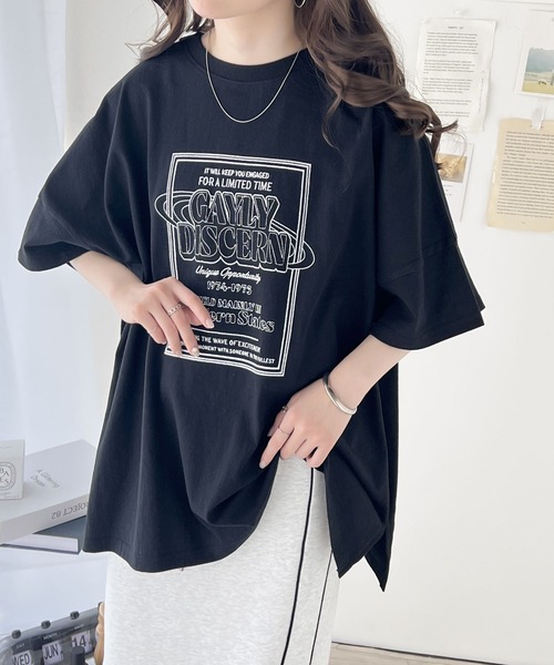 「Java」 半袖Tシャツ MEDIUM ベージュ レディース_画像7