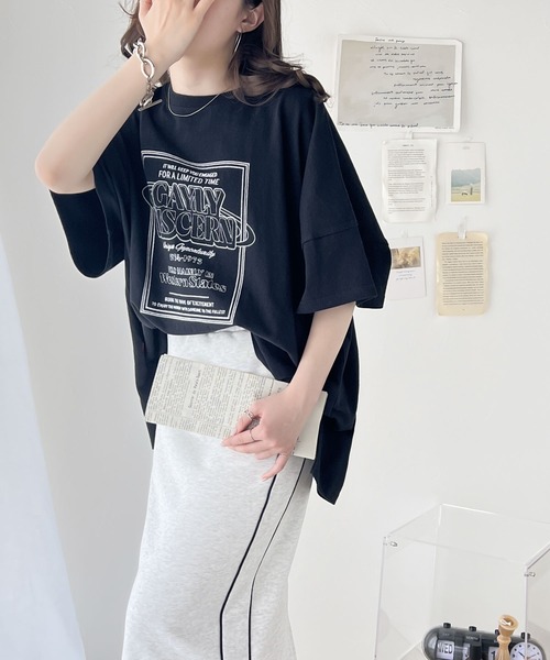 「Java」 半袖Tシャツ MEDIUM ベージュ レディース_画像9