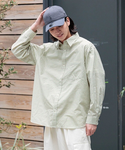 RAGEBLUE（レイジブルー） シャツ 80TC Broad Check Over Shirt