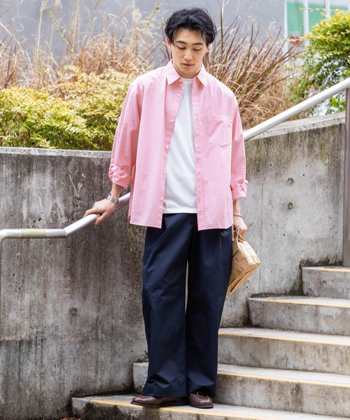 RAGEBLUE（レイジブルー） シャツ 80TC Broad Check Over Shirt