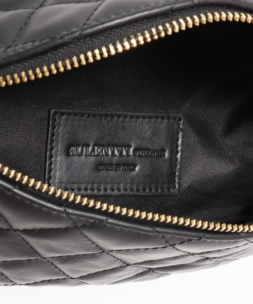 「AULENTTI」 ショルダーバッグ ONE SIZE ブラック レディースの画像