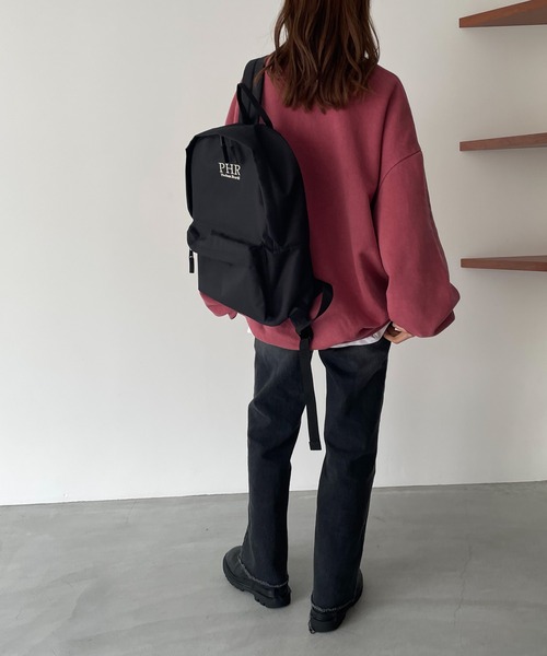 「CANAL JEAN」 「El mar」スウェットカットソー ONE SIZE チャコールグレー レディース_画像2