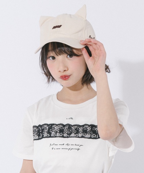 URBAN CHERRY（アーバンチェリー） キャップ 帽子 猫耳ワンポイント