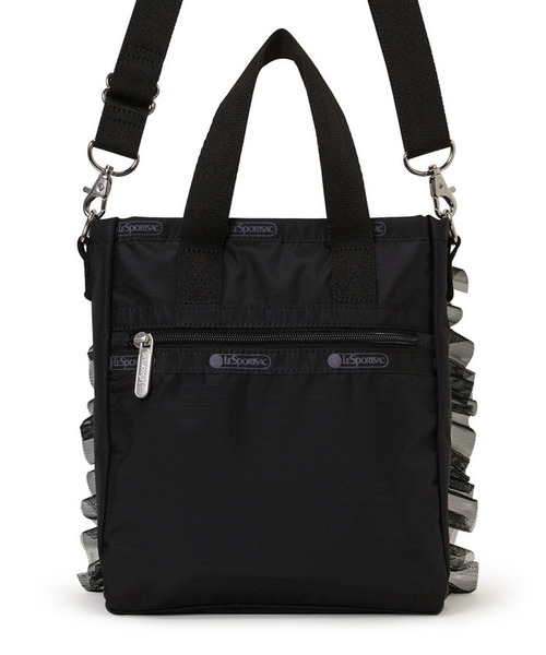 レスポートサック♡ ブラックレースラッフル ショルダーバッグ♡ LeSportsac（レスポートサック） ショルダーバッグ バッグ RUFFLE ZIP