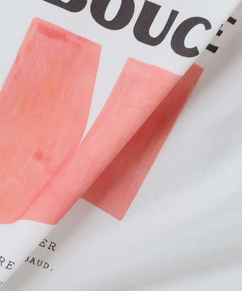 SLOBE IENA（スローブイエナ） tシャツ BOUCHE SLOBE別注 LOGO TEE