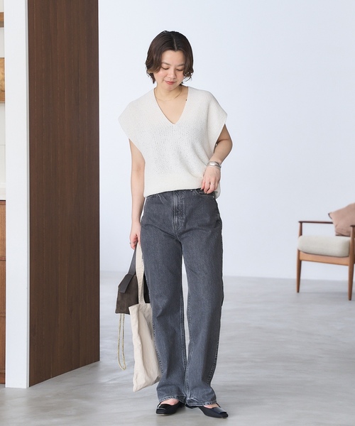 「LE TALON」 パンプス 23cm ブラック×ブラック レディース_画像2
