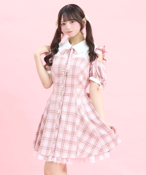 ど*〜様 Secret Honey シークレットハニー　アイスハーベスターワンピ Secret Honey（シークレットハニー） ワンピース バッスルワンピース