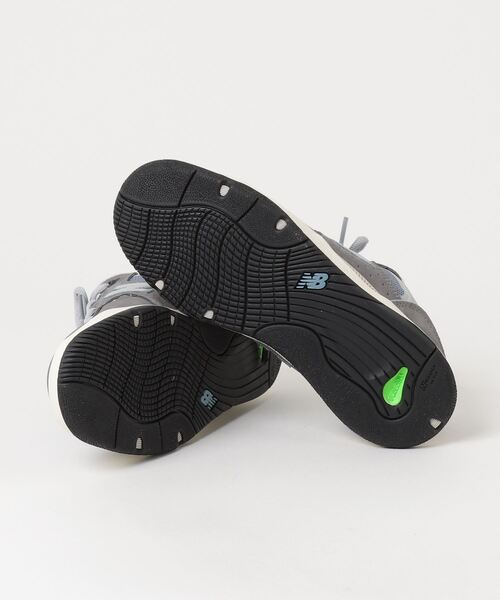 「New Balance」 ローカットスニーカー 26.5cm グレー×ホワイト メンズ_画像3