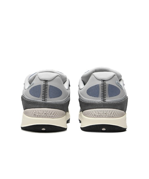 「New Balance」 ローカットスニーカー 26.5cm グレー×ホワイト メンズ_画像4