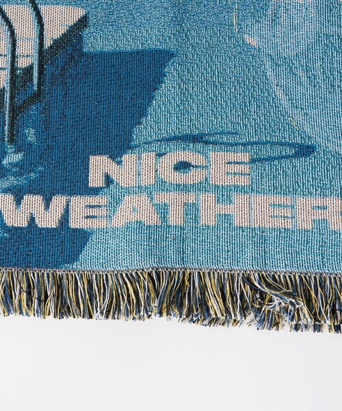 NICE WEATHER ブランケット 「NICE WEATHER」スローケット 2