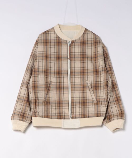 ブルゾン アウター TOWNCRAFT × HIGH! STANDARD /リバーシブルダービージャケット メンズ レディースの画像