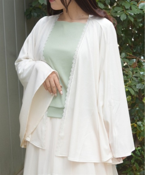 advantage Lucy　/　白い朝 e.p【希少　枚数限定】 axes femme（アクシーズ ファム） uvカット ポンチョ バックレースUV