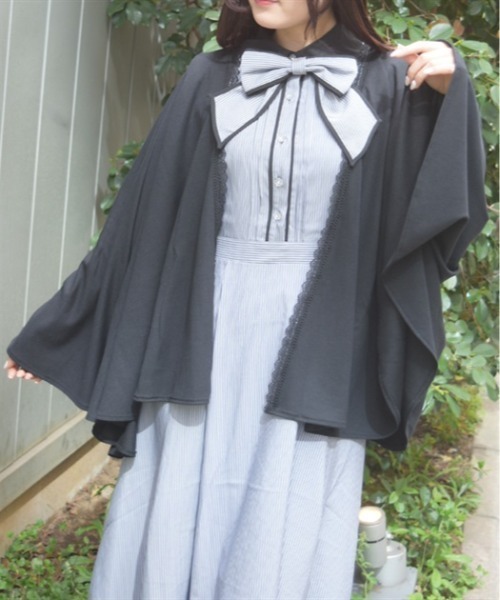 axes femme（アクシーズ ファム） ポンチョ バックレースUVポンチョ
