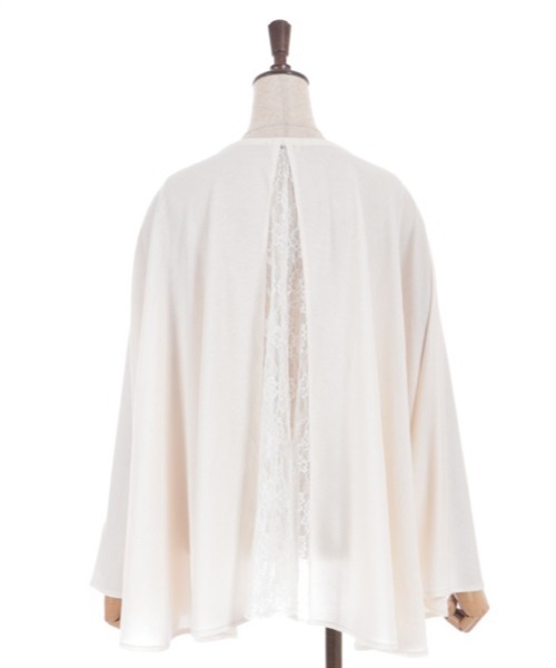 axes femme（アクシーズ ファム） uvカット ポンチョ バックレースUV