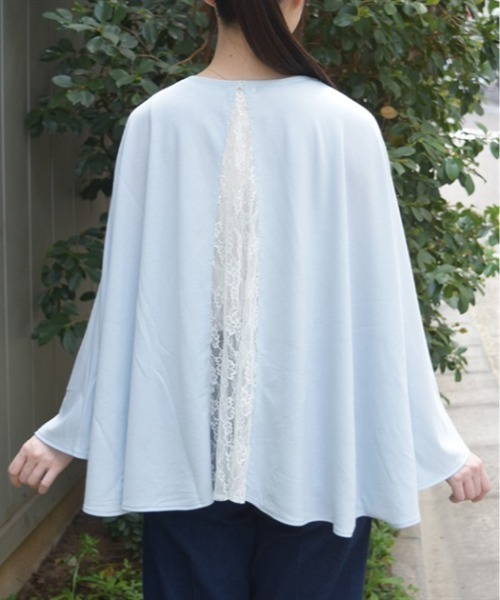 axes femme（アクシーズ ファム） uvカット ポンチョ バックレースUV