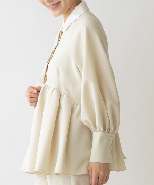 「Sono」 長袖シャツ F ブルー レディース_画像8