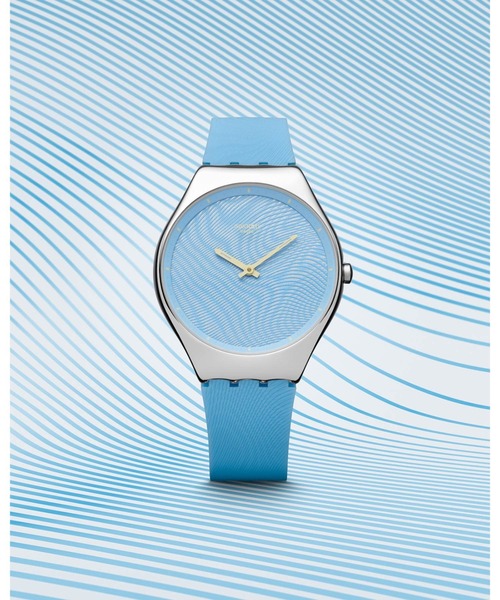 スウォッチ腕時計 Swatch（スウォッチ） 腕時計 IRIDESCENTLY BLUE/PEACH レディース