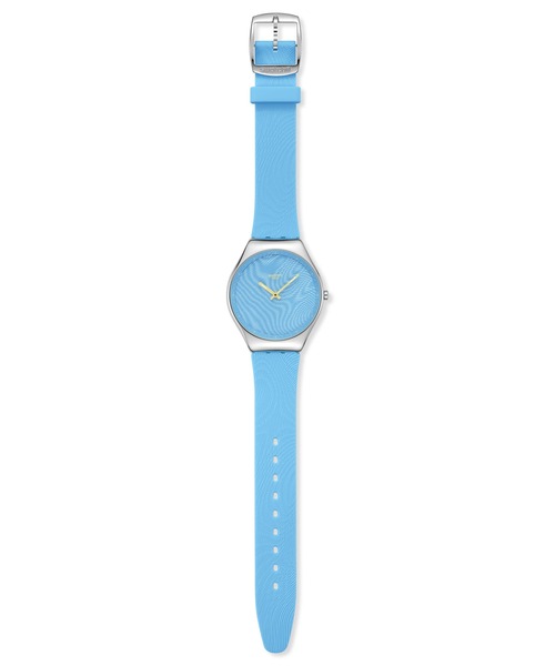 Swatch（スウォッチ） 腕時計 IRIDESCENTLY BLUE/PEACH レディース