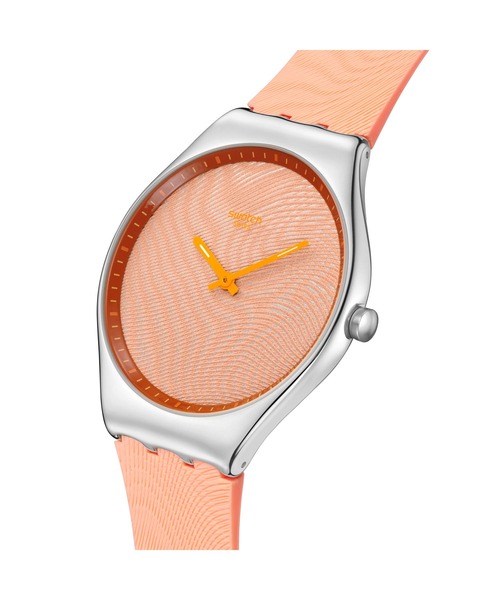 Swatch（スウォッチ） 腕時計 IRIDESCENTLY BLUE/PEACH レディース