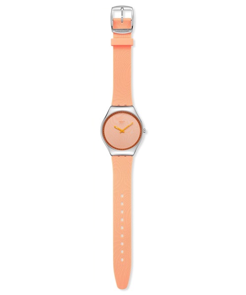Swatch（スウォッチ） 腕時計 IRIDESCENTLY BLUE/PEACH レディース