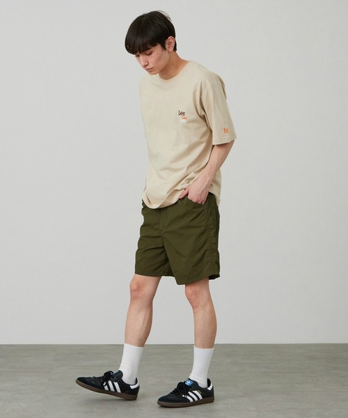 ワイドパンツ ジーンズ Lee/リー COMFY PAINTER SHORTS「SLIMからWIDEまで選べる4シルエット」 メンズ レディース | Lee | 04