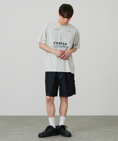 ワイドパンツ ジーンズ Lee/リー COMFY PAINTER SHORTS「SLIMからWIDEまで選べる4シルエット」 メンズ レディース | Lee | 23