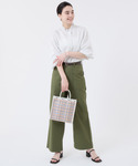 トートバッグ WOVEN MED DRAWST...の詳細画像2