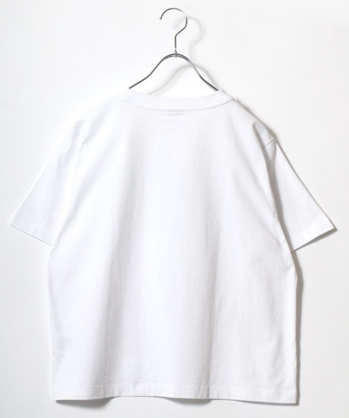 「Champion」 半袖Tシャツ M ホワイト レディース_画像5