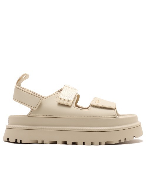 「UGG」 フラットサンダル 24.0cm ブラック レディース