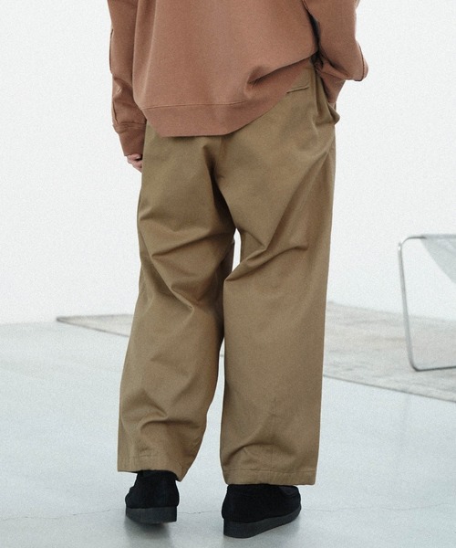 「WYM LIDNM」 パンツ S アッシュブラウン メンズ_画像3