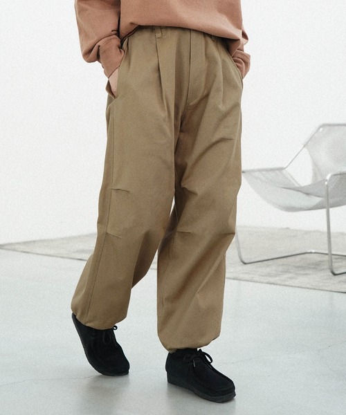 「WYM LIDNM」 パンツ S アッシュブラウン メンズ_画像4