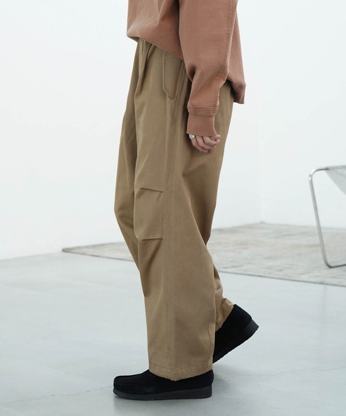 「WYM LIDNM」 パンツ S アッシュブラウン メンズ_画像5