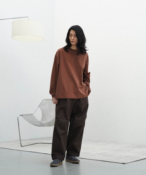「WYM LIDNM」 パンツ S アッシュブラウン メンズ_画像9