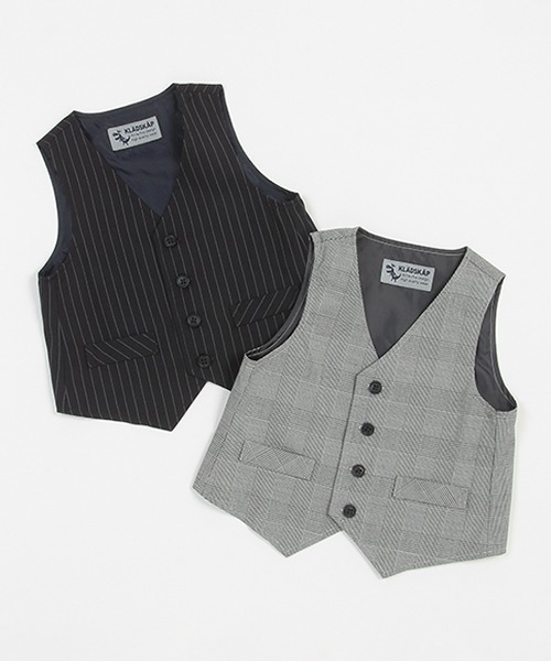 「kladskap」 「KIDS」ベスト 120cm グレー キッズ_画像2