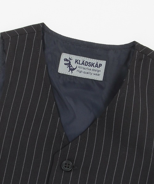 「kladskap」 「KIDS」ベスト 120cm グレー キッズ_画像4