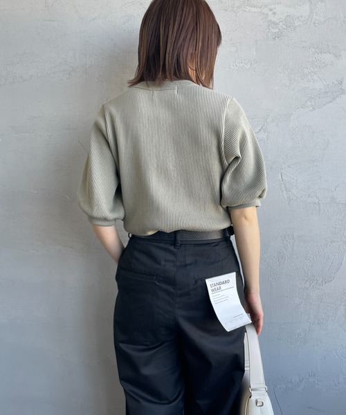 「AMERICANA」 半袖Tシャツ ONE SIZE オフホワイト レディース_画像4