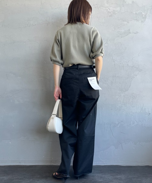 「AMERICANA」 半袖Tシャツ ONE SIZE オフホワイト レディース_画像6