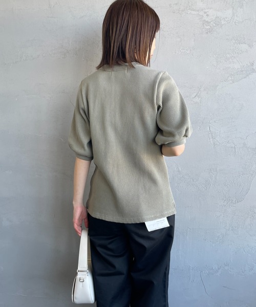 「AMERICANA」 半袖Tシャツ ONE SIZE オフホワイト レディース_画像9
