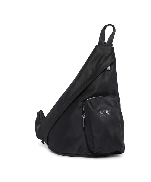 MM6 Maison Margiela ブラック ボディバッグ ウエストポーチ MM6 ボディバッグ ウエストポーチ 入学式 Maison Margiela(エムエム