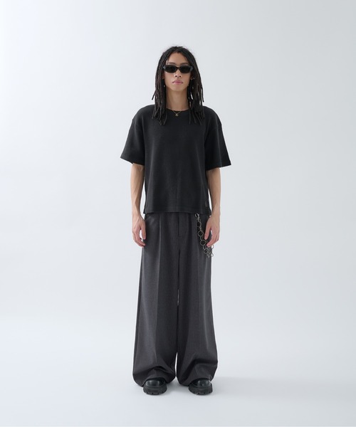 「ANDER HUNK」 半袖Tシャツ LARGE ブラウン メンズ_画像8