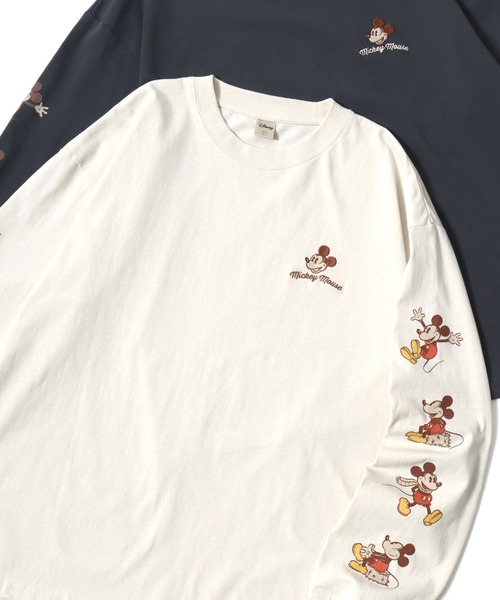 Disney（ディズニー） tシャツ ミッキーマウス オーバーサイズ