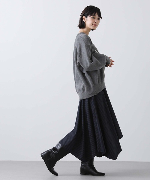 「margaux」 スカート FREE ネイビー レディース_画像6